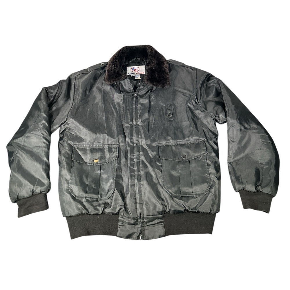 First Class Sherpa Lined Neck Jacket Men’s Sz L